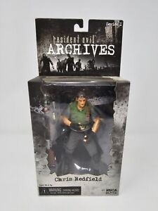 NECA Resident Evil Archives Chris Redfield Figure Capcom New In Box Sealed