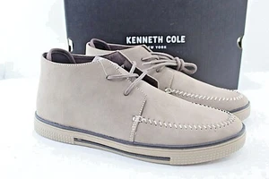 Kenneth Cole Herren Mid-Top Freizeitschuh Größen 8M & 9M hellbraun Schnürschuhe NEU - Bild 1 von 7