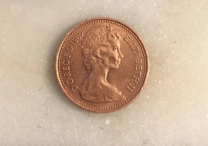 1982 Elizabeth II Portcullis Reverse 1P One Penny Coin Beautiful Condition - Picture 1 of 2