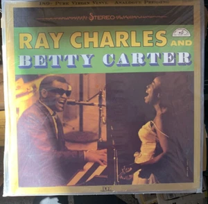 Ray Charles & Betty Carter-Dunhill LPZ-2005 RARE 180g Virgin Vinyl Analog Lp New - Picture 1 of 2