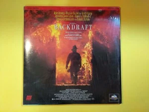 BACKDRAFT Kurt Russell, Robert DeNiro 1991 MCA Universal R LASERDISC - Picture 1 of 4