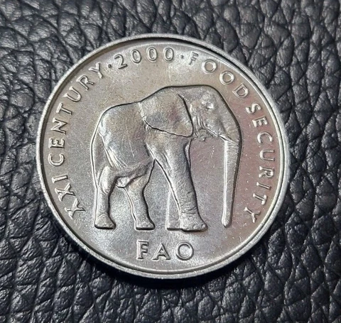 2002 Somalia 5 Shilling Coin Cover