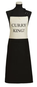 Fairmont & Main. Delantal de algodón 100 % taladro Quips & Quotes. " Curry King " - Imagen 1 de 3
