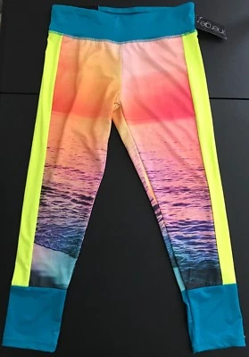 Pantalones de abril Energie Capri Breeze amarillo/playa junior/mujer talla M (UBJECS) Foto 1 de 4