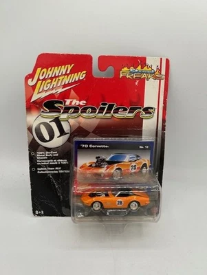 Coche Chevrolet Johnny Lightning 70 1970 Chevy Corvette The Spoilers Street Freaks Foto 1 de 2