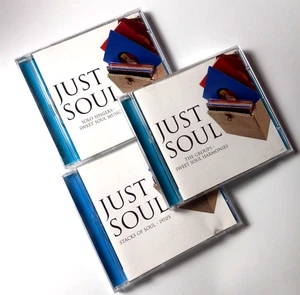 JUST SOUL 3 CD Set: Stacks of 70's/Solo Singers/Group Harmonies UK Import - Imagen 1 de 2