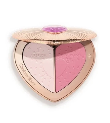 Charlotte Tilbury FLAWLESS PINK BeautySoulmates Brighten & Blush PowderPalette - Image 1 of 4