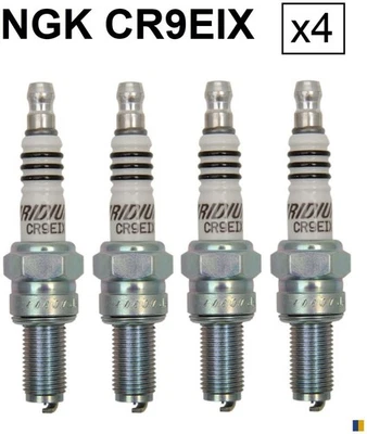 4 bougies NGK iridium CR9EIX - Suzuki 1000 GSXR 2001-2006
