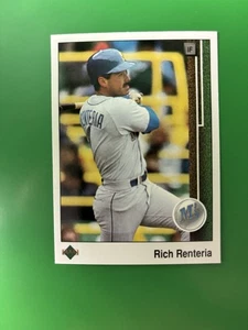 1989 Upper Deck Rich Renteria RC Seattle Mariners #547 - Picture 1 of 2
