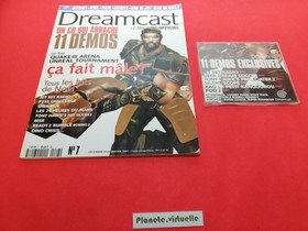 OFFICIAL SEGA DREAMCAST MAGAZINE ISSUE 7 🌟 BOOK AND CD