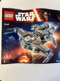 LEGO Star Wars 75147 Star Scavenger &ndash; Complete Build w/ Instructions &ndash; NO Minifi