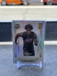 2025 Panini Donruss Elite Base Silver Foil Rookie Nick Emmanwori /999 Seahawks - Bild 1 von 12