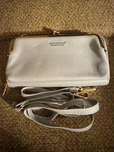 Montana West Black Wallet Crossbody Bag Detachable Straps Kiss Lock Purse - Picture 1 of 13