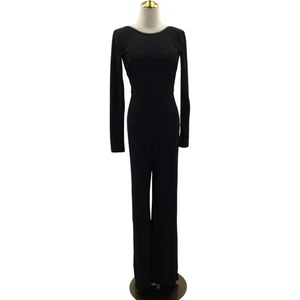 Mono sin espalda manga larga estrás negro brillante LULU'S XS NUEVO B115 - Imagen 1 de 9