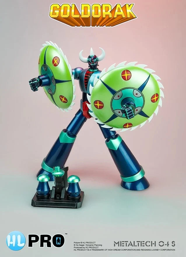 HL Pro Metaltech 04S Ufo Robot Grendizer Gin Gin Couleur Métallique - Photo 1/1