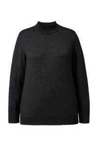 Ulla Popken Damen große Größen Pullover Stehkragen Langarm Rippbündchen 822010 - Bild 1 von 19