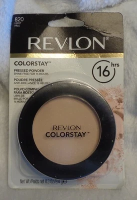 New Revlon Colorstay Pressed Powder 16hrs 820 Light 0.3 oz/8.4g - Image 1 of 2