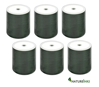 600 Mediarange Inkjet Printable Blank CD CD-R 52x 700MB 80min discs MR203 S/W A+ - Image 1 of 2