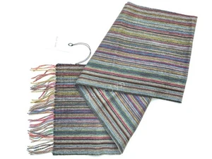 Paul Smith Men's Scarf -BNWT Cashmere Fading Signature Stripe Scarf RRP: £200 - Picture 1 of 11