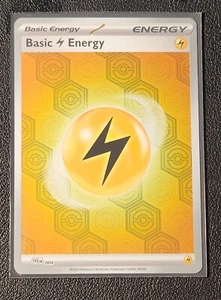 reverse holo Basic Lightning Energy SVE002 Pokemon card SV Shrouded Fable NM - Picture 1 of 1