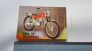 Montesa Cota 49 1975 depliant SPAGNOLO originale brochure - Imagen 1 de 2