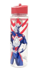 My Hero Academia Water Bottle Toshinori Yagi 14oz NEW Official All Might Design - Picture 1 of 3
