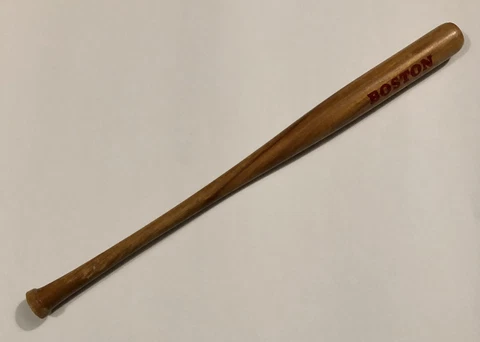 Boston Red Sox 18" mini Wooden souvenir bat 1995 MLB Made in Venezuela Cover