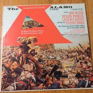 The Alamo Original Soundtrack Recording Columbia CL-1558 Music Vinyl LP Record - Picture 1 of 4