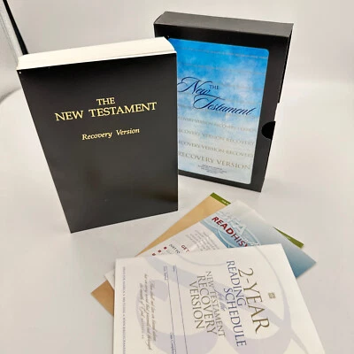 The New Testament Recovery Version Study Bible with Slipcase & Literature Insert - Image 1 of 4