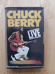 Chuck Berry Live Everest Records Cassette tape album tested - Picture 1 of 5
