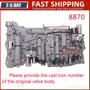 A760 A760E Transmission Valve body W/9 Solenoids Casting For Lexus IS350 GX460 - Foto 1 di 12