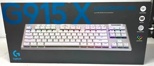 LOGITECH G915 X LIGHTSPEED TKL LOW PROFILE BLACK WIRELESS GAMING KEYBOARD - - Picture 1 of 11