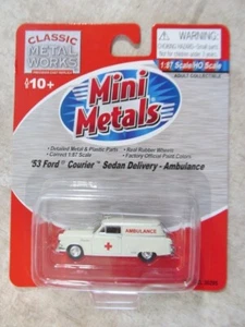 CMW Mini Metals #30295 1953 Ford Courier Ambulance HO Maßstab 1:87 NOS von 2011 - Bild 1 von 3