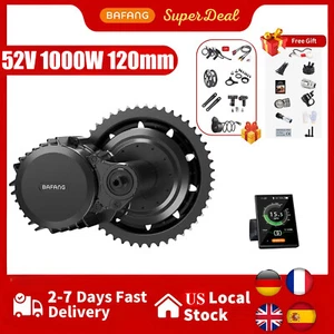 Bafang BBSHD 52V 1000W 120mm Mid Drive Motor DIY Ebike Conversion Kit - Picture 1 of 16