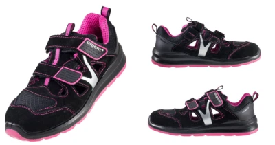 Damenschuhe URG 307 S1 Sicherheitsschuhe Arbeitsschuhe Schuhe Stahlkappe Sandale - Bild 1 von 4