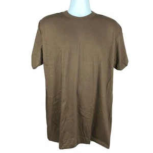 Vintage Army PT Military T-Shirt Men’s XL Single Stitch Olympic Mills Brown NWOT - Picture 1 of 8