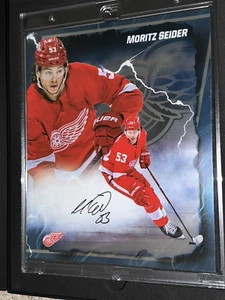 Fanatics 1st Edition NHL 2024-25 Under Wraps Emanate Moritz Seider Auto /10 Blue - Picture 1 of 5