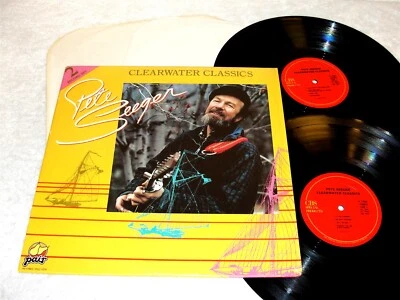 Pete Seeger "Clearwater Classics" 1984 Folk,2-LPs,Nice EX!, CBS Special Products - Image 1 of 2
