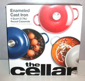 The cellar enameled cast iron 4-qt. round casserole, 10016760300 - Picture 1 of 3