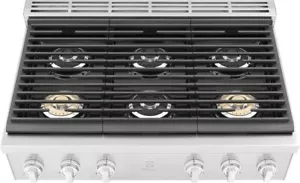 Electrolux ECCG3672AS Stainless Steel 36" 6 Burner Rangetop Full Warranty - Picture 1 of 12