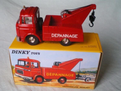 Dinky Toys 589 - BERLIET Gak dépanneuse rouge 1:43 - Atlas - Photo 1/4
