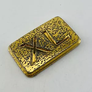 1995-1997 Toyota Avalon XL Emblem Letters Logo Badge Trunk Rear Gold OEM D87 - Picture 1 of 6