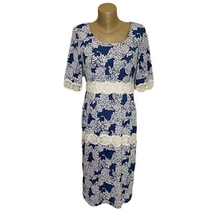 Kaninchen Kaninchen Designs [8] blaues Spitzenkleid (2086) - Bild 1 von 4