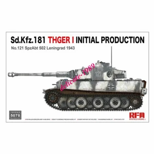 RYEFIELD MODEL RFM RM-5078 1/35 Tiger I Initial Production Leningrad 1943 - Picture 1 of 14