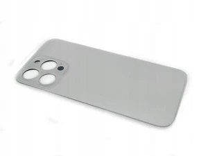 OBUDOWA PANEL TYŁ DO APPLE IPHONE 13 PRO MAX A2484 A264 BIG HOLE SREBRNY - Zdjęcie 1 z 1