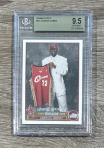 LEBRON JAMES 2003-04 Topps ROOKIE #221 BGS 9.5 GEM MINT - Picture 1 of 2