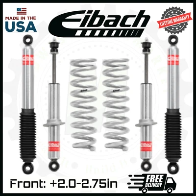 Sistema de elevación Eibach Pro Truck etapa 1 con resortes | Se adapta a Toyota Tacoma 1995-2004 Foto 1 de 2