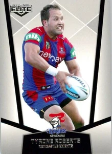 2015 NEWCASTLE KNIGHTS NRL Card TYRONE ROBERTS Elite - Bild 1 von 2