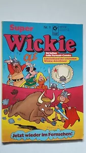 Colonna da collezione Super Wickie n. 1 con Wickie n. 8, 9, Ringo n. 12 - TOP Z1 Condor - Foto 1 di 5