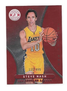 2012-13 Panini Totally Certified Basketball Red Parallel #151 Steve Nash /499 - Picture 1 of 2